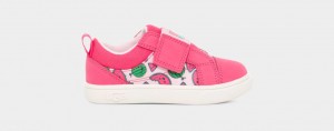 Ugg Rennon Low Watermelon Stuffie Kids' Sneakers Pink | XFNAVKL-12