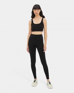 Ugg Saylor Women's Leggings Black | NIWXMTH-96