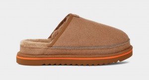 Ugg Scuff Cali Wave Men's Slippers Brown / Orange | TAINYQD-25