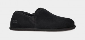 Ugg Scuff Romeo II Men's Slippers Black | ETOAVNY-82