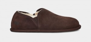 Ugg Scuff Romeo II Men's Slippers Brown | JYHNIBV-25