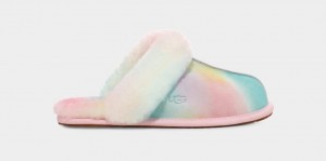 Ugg Scuffette II Watercolors Women's Slippers Multicolor | RXFAPTW-56