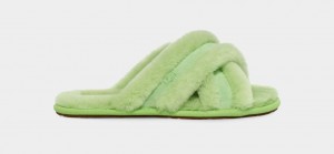 Ugg Scuffita Women's Slippers Green | SBXCJAW-73