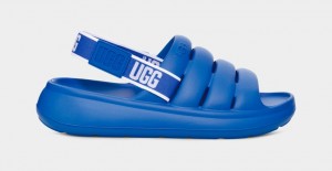 Ugg Sport Yeah Men's Sandals Blue | XDHABLK-04