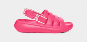 Ugg Sport Yeah Women's Slides Pink | LHGJOES-80