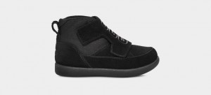 Ugg Stryder Washable Kids' Sneakers Black | UKZYSMG-90