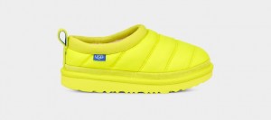 Ugg Tasman LTA Kids' Slippers Yellow | OVLAJUR-12