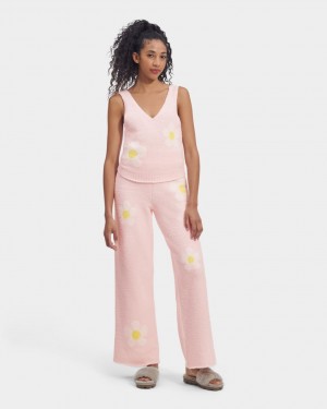 Ugg Terri Women's Pants Pink | TGRWEDK-60