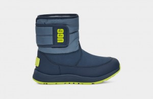 Ugg Toty Weather Kids' Boots Blue | KQJVDTA-64