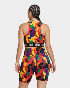 Ugg Wilmina Logo Bralette Pride Women's Tops Multicolor | VZQBSKU-90