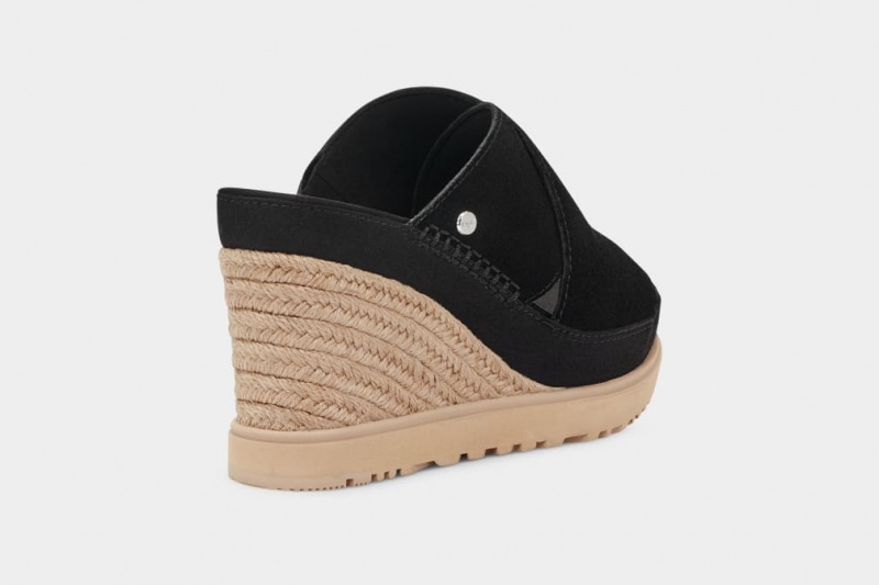 Ugg Abbot Women's Slides Black | FTYXOLR-21