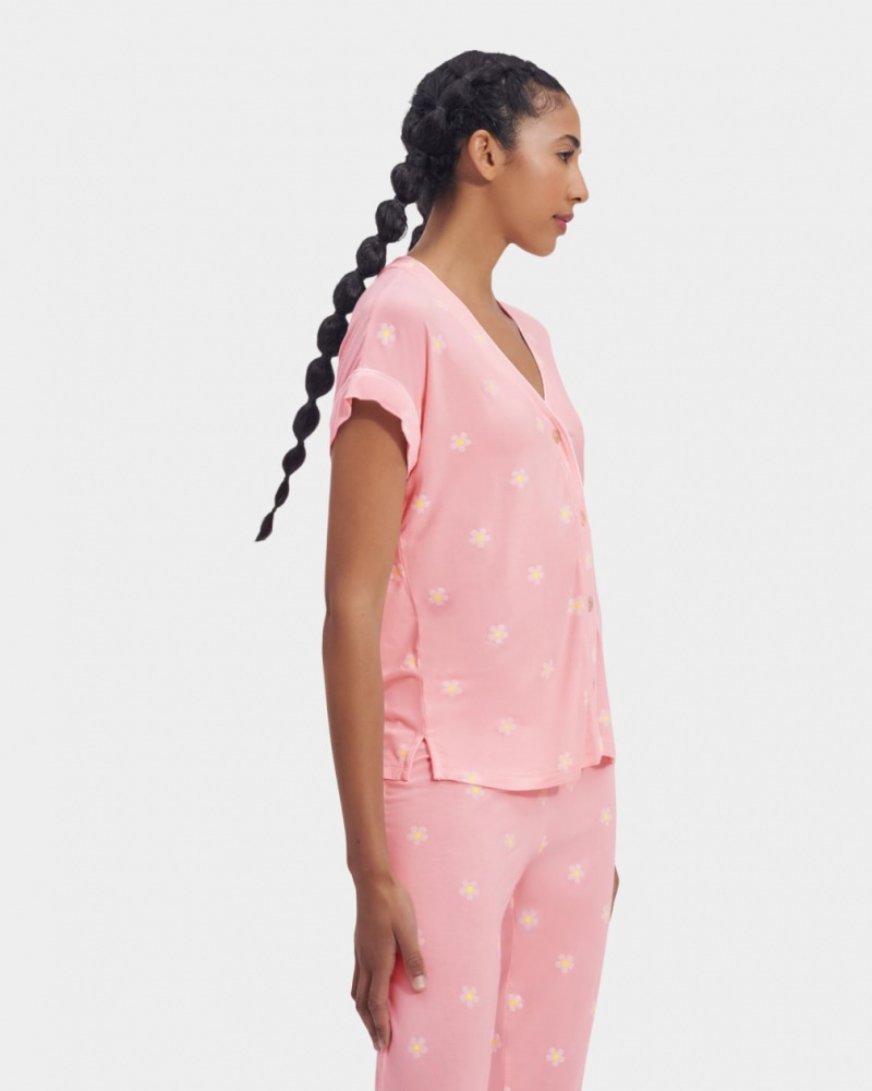 Ugg Addi Set II Women's Sleepwear Pink | QVMFKJE-27