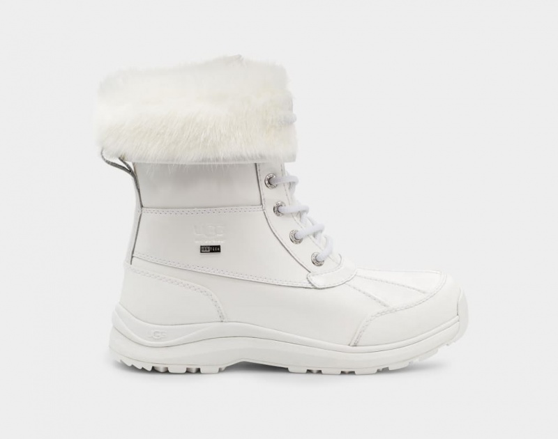 Ugg Adirondack III Patent Women\'s Boots White | EATYDBH-50