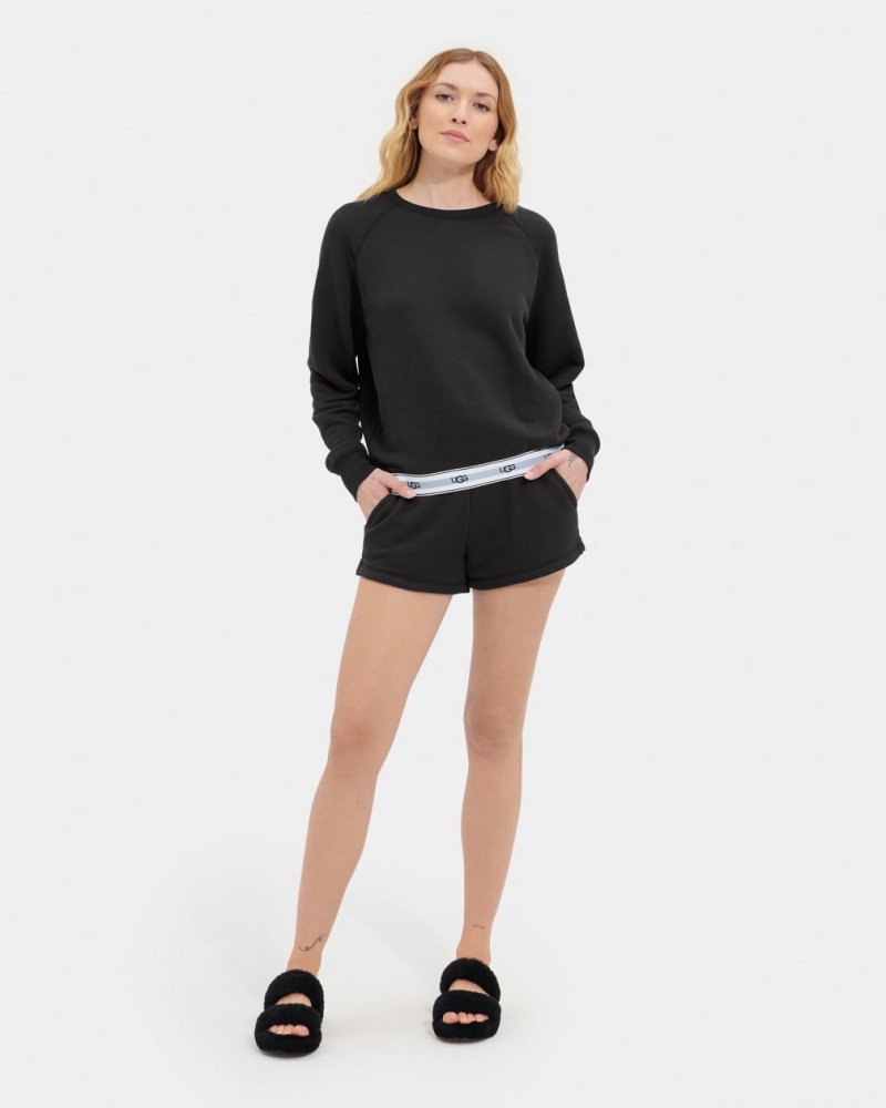 Ugg Albins Women\'s Shorts Black | RABGOXQ-05