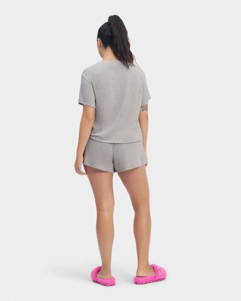 Ugg Aniyah Set Women's Sleepwear Grey | VYNHPSU-14