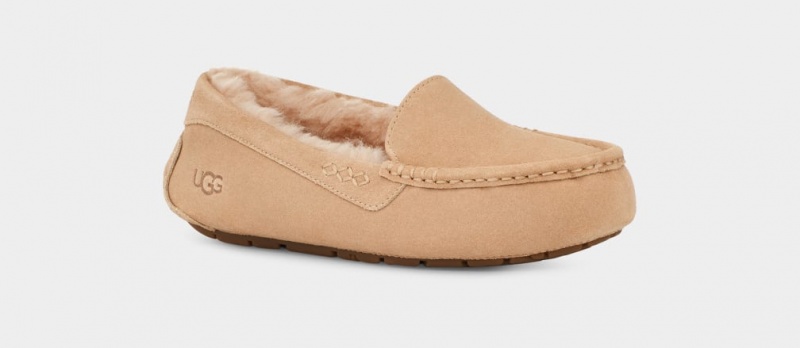 Ugg Ansley Women's Slippers Beige | ECJQDZF-06