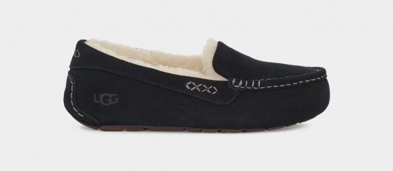 Ugg Ansley Women\'s Slippers Black | WVMHJGA-91