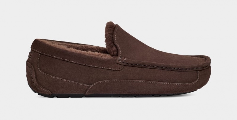 Ugg Ascot Men\'s Moccasins Brown | SRVMWIO-62