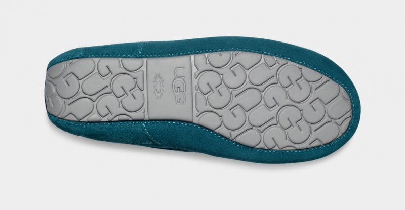 Ugg Ascot Men's Slippers Blue | LMPRWJC-63