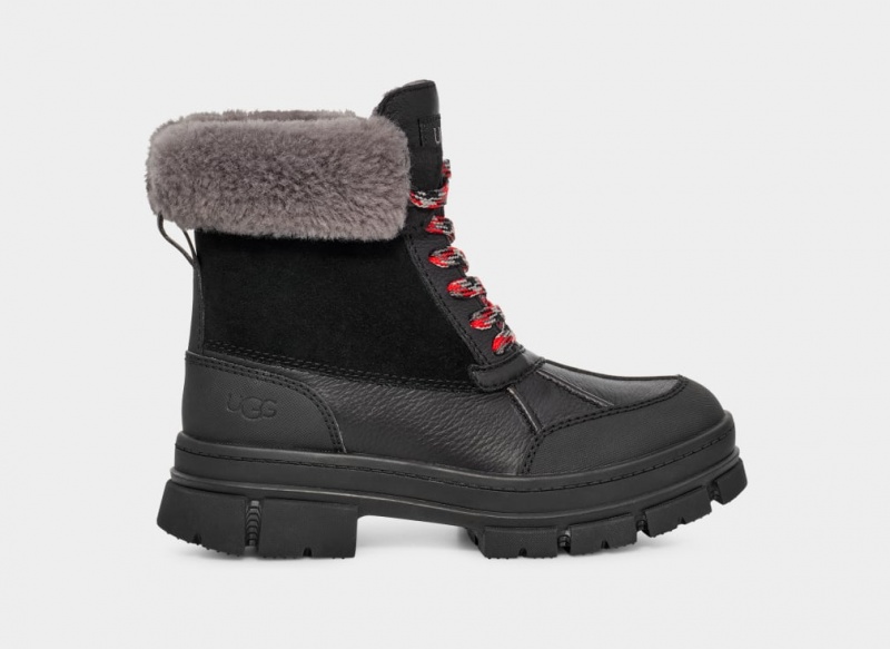 Ugg Ashton Addie Women\'s Boots Black | XZANKJC-71