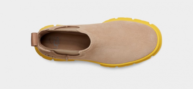 Ugg Ashton Suede Women's Chelsea Boots Brown | BELHAWQ-73
