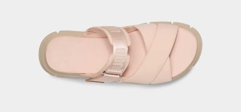 Ugg Ashton Women's Slides Beige | FVMJGDX-39