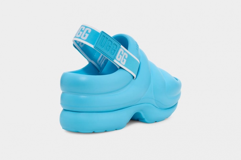 Ugg Aww Yeah Women's Sandals Blue | MEDQOGZ-30
