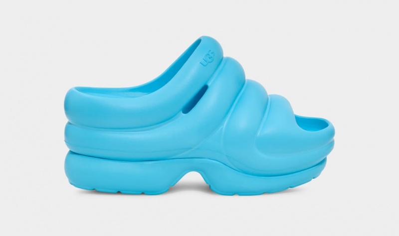 Ugg Aww Yeah Women's Sandals Blue | MEDQOGZ-30