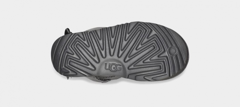 Ugg Bailey Bow II Kids' Boots Grey | KMOHAVL-45