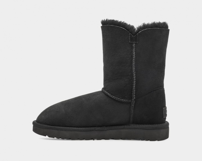 Ugg Bailey Button II Women's Boots Black | SCZLYRB-86