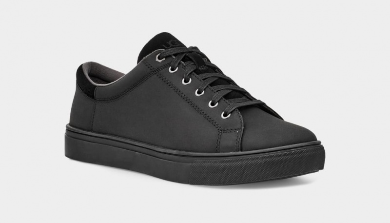 Ugg Baysider Low Weather Men's Sneakers Black | PWRNDSG-85