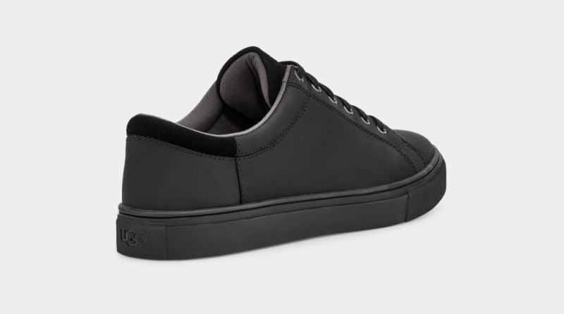 Ugg Baysider Low Weather Men's Sneakers Black | PWRNDSG-85