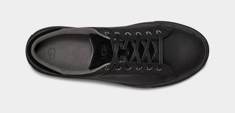 Ugg Baysider Low Weather Men's Sneakers Black | PWRNDSG-85