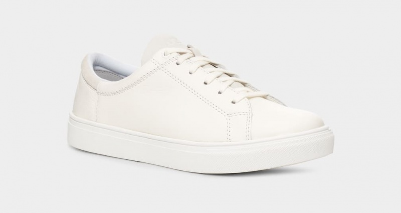 Ugg Baysider Low Weather Men's Sneakers White | WXGITQK-93