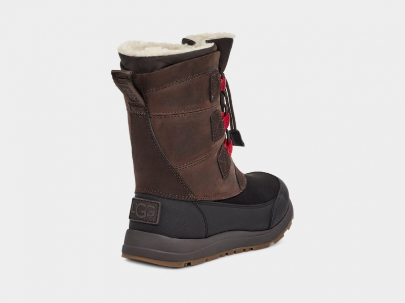 Ugg Bellemore Weather Kids' Boots Brown | CZBFJUW-16