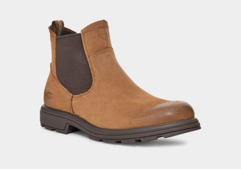 Ugg Biltmore Men's Chelsea Boots Brown | UBVPQEK-80