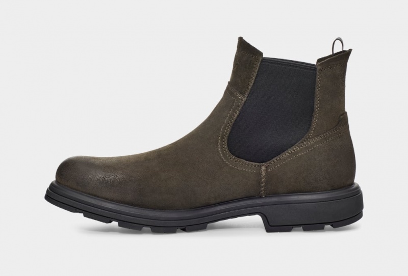 Ugg Biltmore Men's Chelsea Boots Dark Olive | ODMEYUS-58