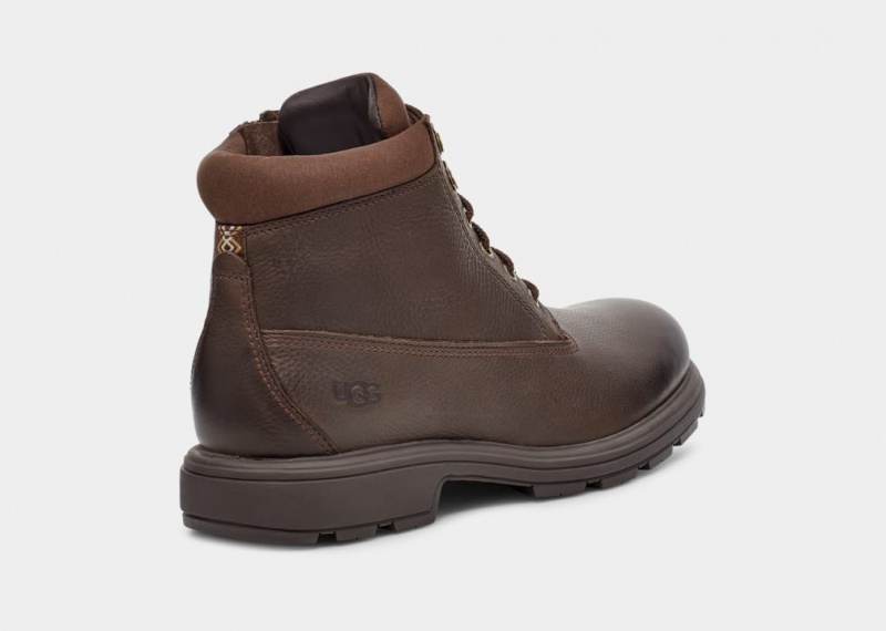 Ugg Biltmore Mid Plain Toe Men's Boots Brown | JZUKYFD-05