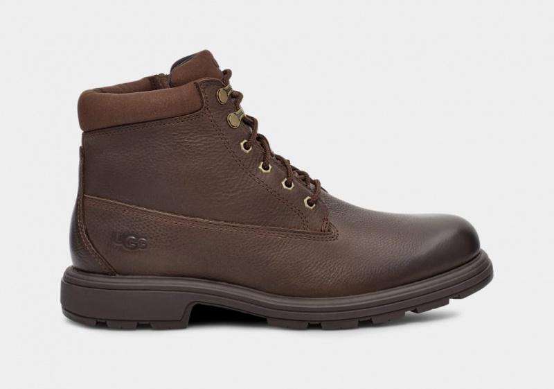 Ugg Biltmore Mid Plain Toe Men\'s Boots Brown | JZUKYFD-05