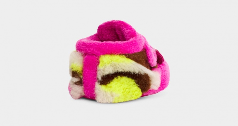 Ugg Bixbee Bear Stuffie Kids' Boots Pink | UTDSMAH-28