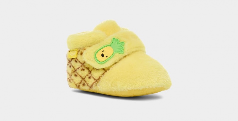 Ugg Bixbee Pineapple Stuffie Kids' Boots Yellow | HZXKWMS-38