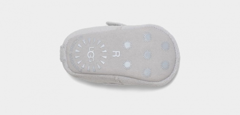 Ugg Bixbee Terry Kids' Boots Silver | QLVTFXJ-89