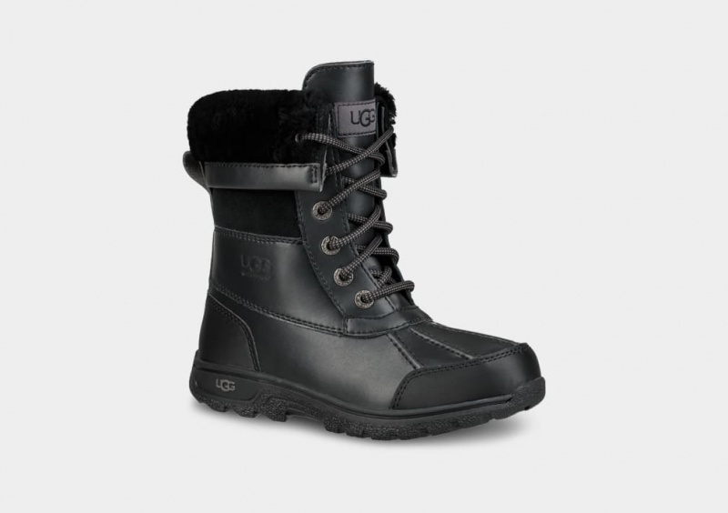Ugg Butte II CWR Kids' Boots Black | NUSXKZJ-32