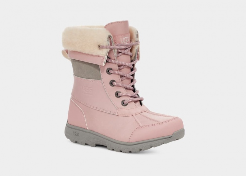 Ugg Butte II CWR Kids' Boots Pink | LYWNRVM-41