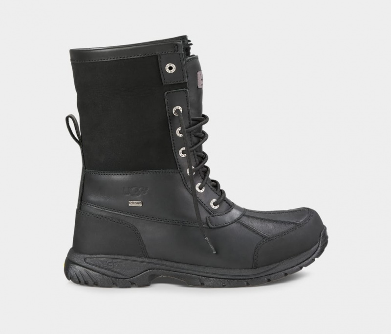 Ugg Butte Men\'s Boots Black | WGSFZOX-81
