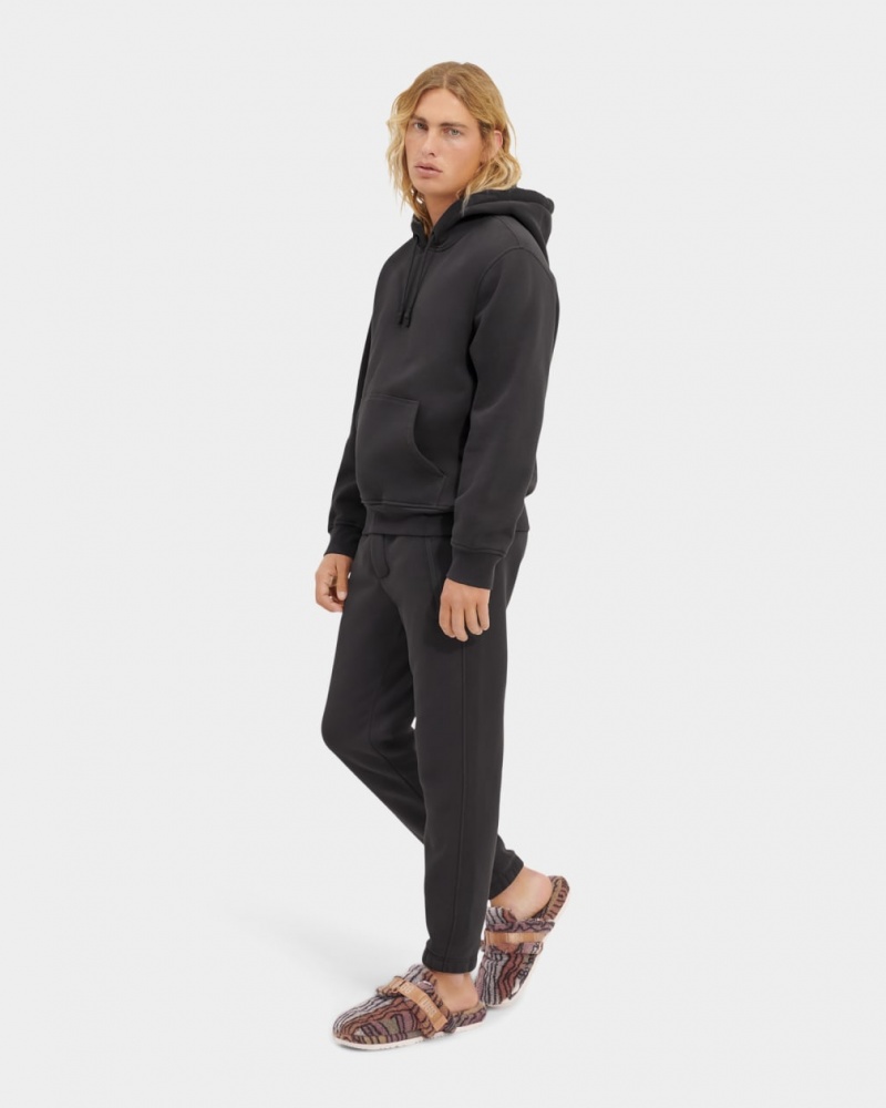 Ugg Charles Men's Hoodie Black | MSJOKXH-19