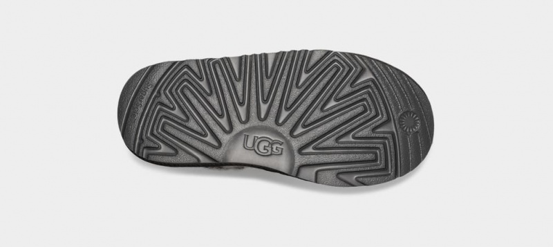 Ugg Classic Cardi Cabled Knit Kids' Boots Grey | RIZWNSQ-59