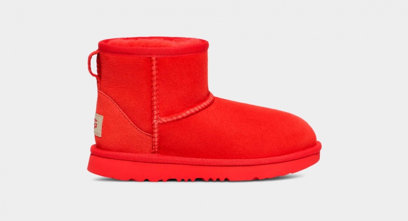 Ugg Classic II Mini Kids\' Boots Pink | YEXQUAB-06