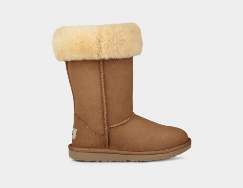 Ugg Classic II Tall Kids' Boots Brown | HOPGEXN-17
