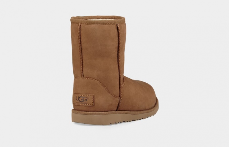 Ugg Classic II Weather Kids' Boots Brown | FNVZJOM-64